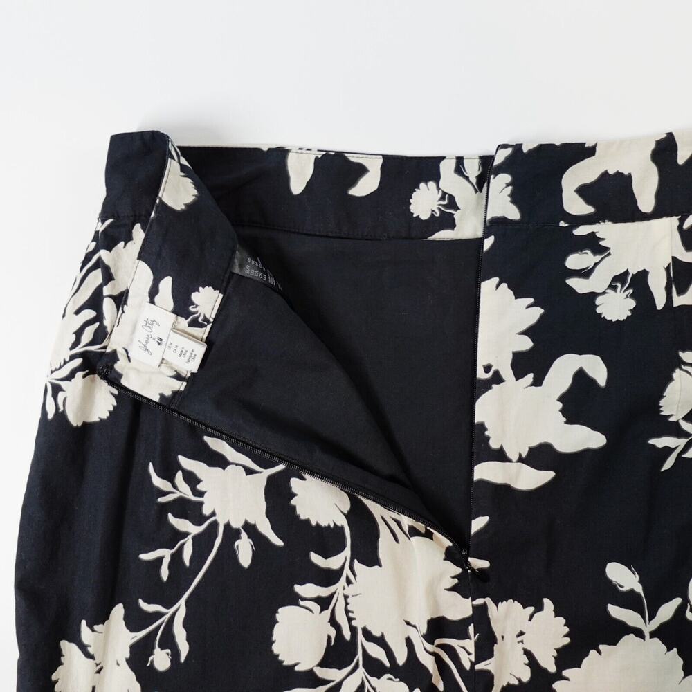 Johanna Ortiz x H&M Floral Skirt 14 Black Flounced Frill Flamenco Lola Rumba - Picture 13 of 15